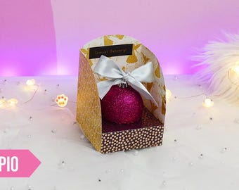 FILE Ball Holder Box Stand (.SVG .Studio .PDF)