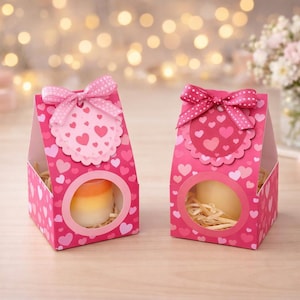 Snijbestand voor een kaarsenhouderdoos (.Svg .Studio .Pdf)