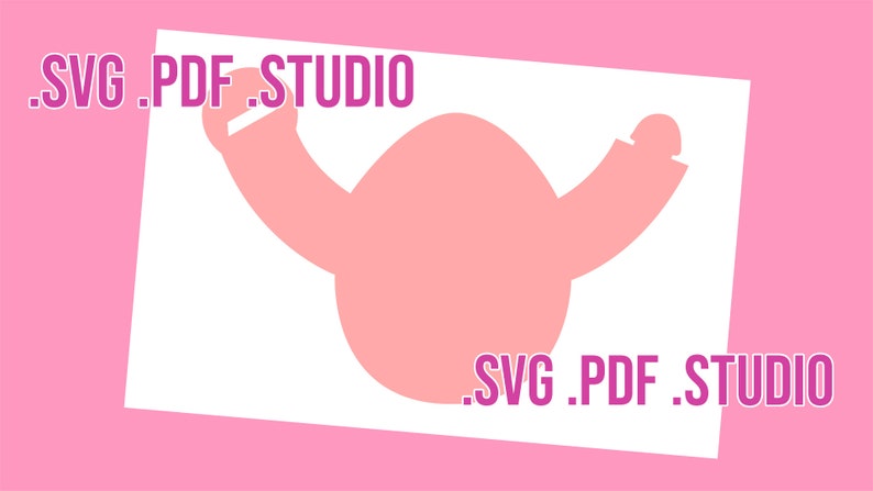 Easter Egg Label Cutting FILE .SVG .PDF .Studio image 2