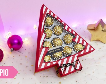 FILE Chocolate Tree Box (.Svg .Pdf .Studio)