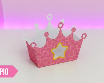 Cutting FILE Box Corona (.SVG .Studio .PDF)