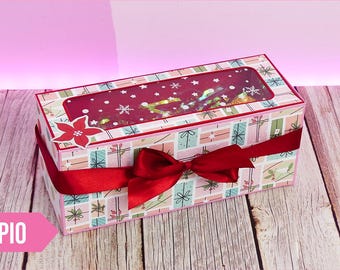 FILE Large Gift Box (.SVG .Studio .PDF)