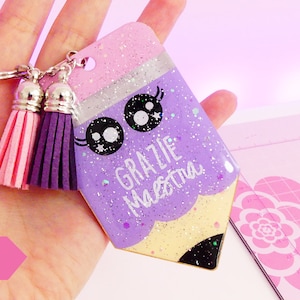 FILE Matita portachiavi Kawaii (SVG Studio PDF)