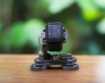 Industrial Apple Watch Stand, Charging Dock, Modern Smartwatch Display Stand, Custom Color Apple Watch Holder for Desk or Nightstand