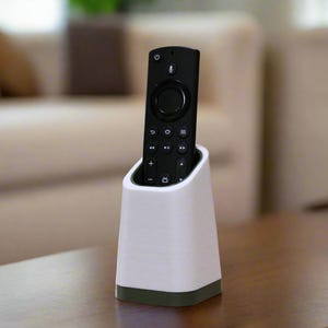 Custom Single Slot Remote Holder - 3D Printed Remote Stand - Home & Office Storage Solution