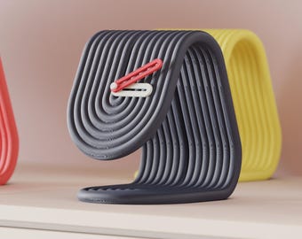 Minimalist Desk Clock 3D Printed Modern Clock Custom Color Desk Decor Office Clock Contemporary Home Decor Unique Gift