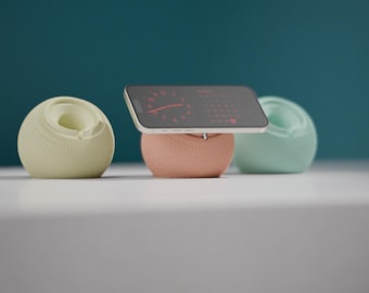 Sleek 3D‑Printed MagSafe iPhone Charging Dock – Minimalist Desk Stand