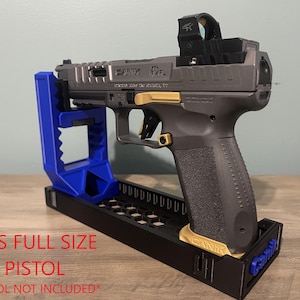Modulair pistoolrek – aanpasbaar 3D-geprint opbergdisplay voor pistool
