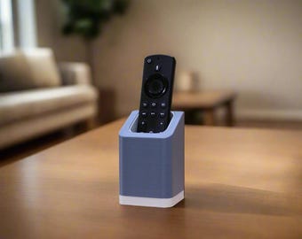 Single Slot Remote Holder – Custom TV Remote Caddy, Modern Remote-Control Organizer for Living Room & Media Console