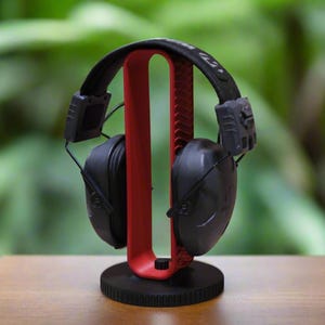 Sleek Minimalist Headphone Stand – Modern Desk Organizer for Gaming & Workspaces