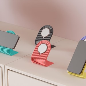 Modern MagSafe Stand‑by Dock for iPhone 12‑16 • Vertical Standby Mode Charger Holder