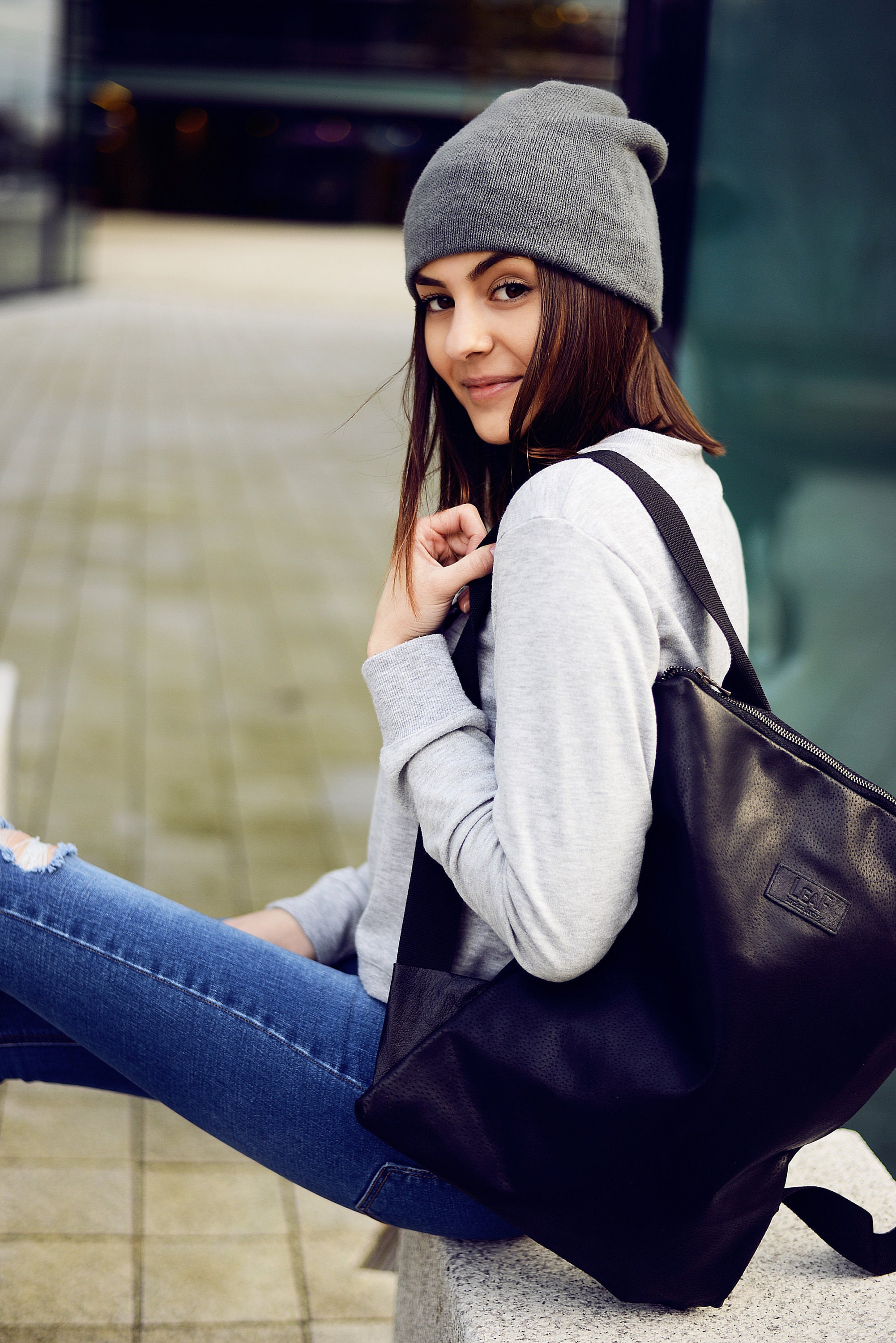 Backpack Women Leather Backpack Purse Backpack Suede Etsy