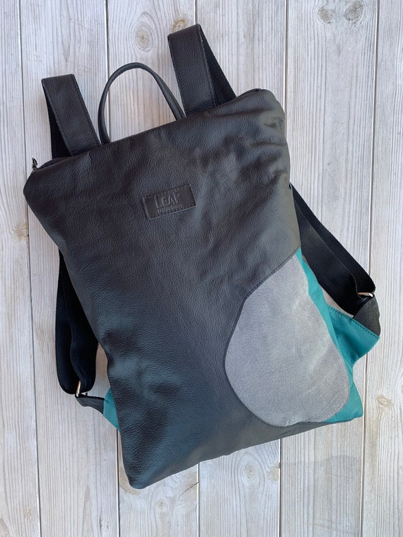 Genuine Leather Backpack Funky Backpack Women Backpack