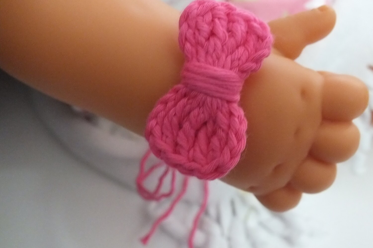 Baby ID bracelets pink bow Baby hospital id bracelets Etsy