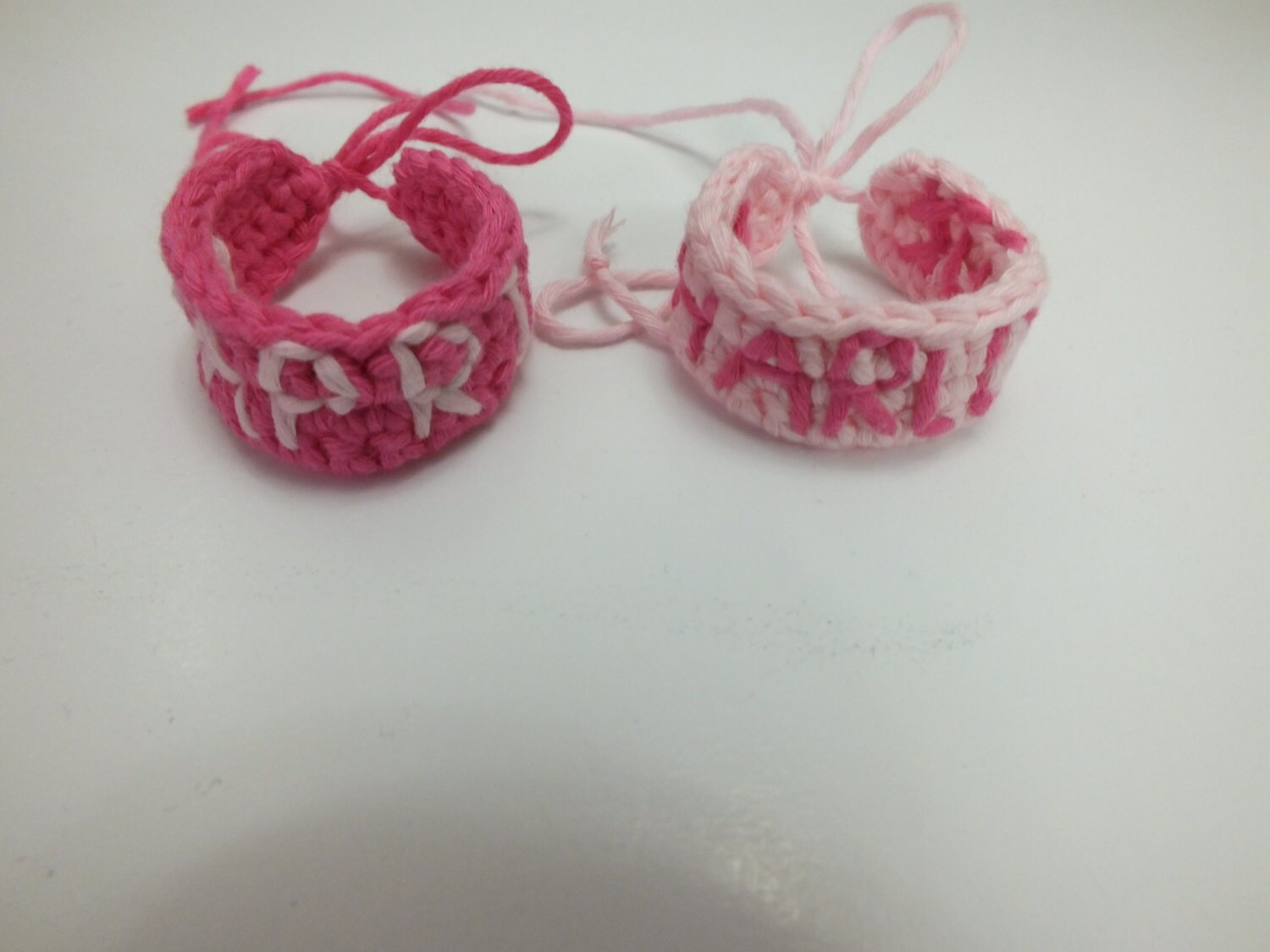 Twin Triplet Baby ID Bracelets With Names or Initial baby Etsy