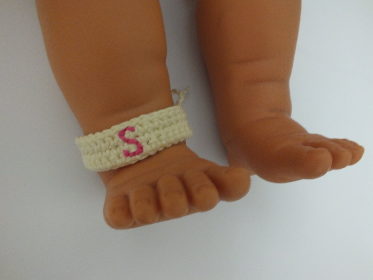Twin ID Bracelets With Initial baby Hospital Id Names Etsy
