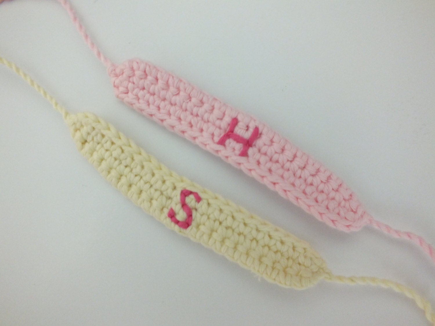 Twin ID Bracelets With Initial baby Hospital Id Names Etsy