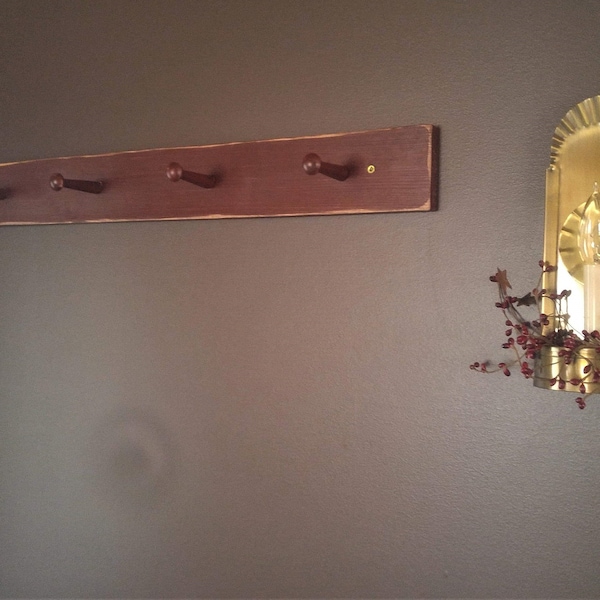 Primitive Coat Rack - Etsy