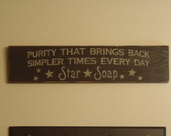 Primitive Bathroom Etsy