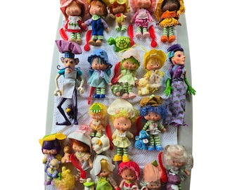 Muñecas vintage de Strawberry Shortcake, Kenner 1979, Juguetes vintage