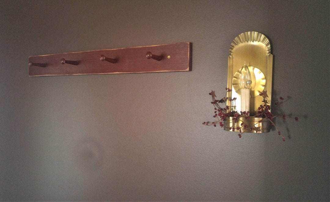 Shaker Coat Rack, Shaker Peg Board, Coat Rack, Primitive Peg Board, Hat