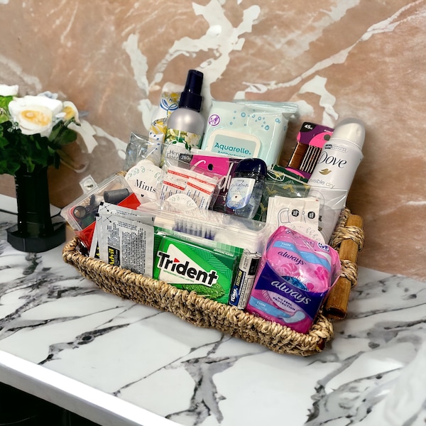 Wedding Bathroom Basket - Etsy