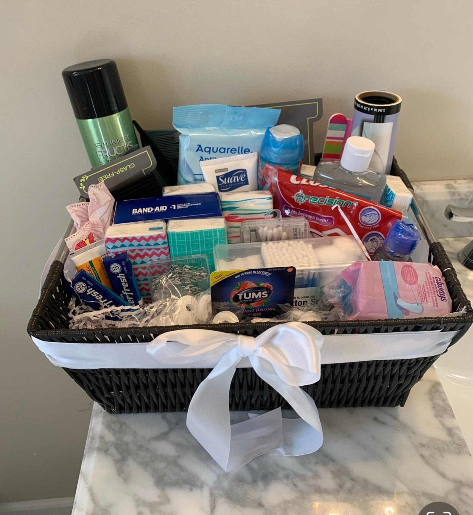 Bathroom Bundle Wedding Bathroom Basket Toiletries Basket - Etsy