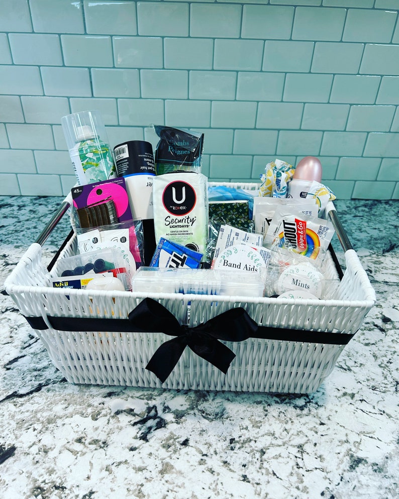 Bathroom Bundle Wedding Bathroom Basket Toiletries Basket Etsy