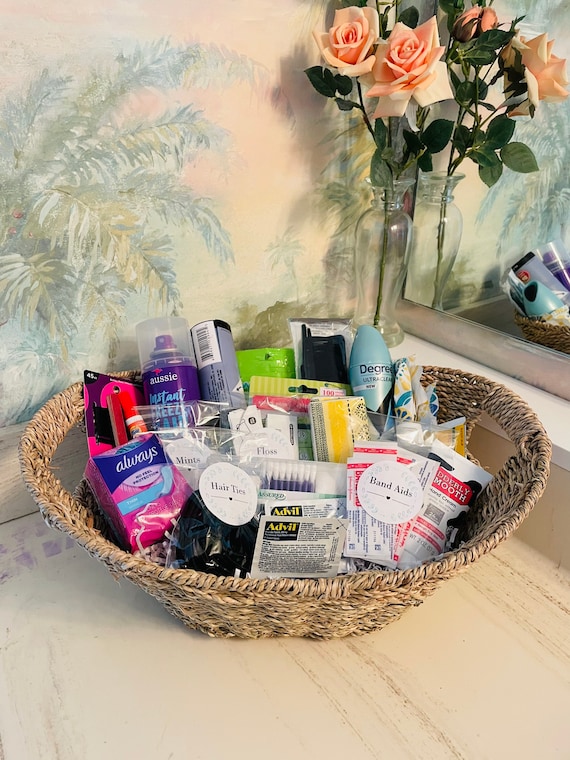 Bathroom Bundle Wedding Bathroom Basket Toiletries Basket - Etsy