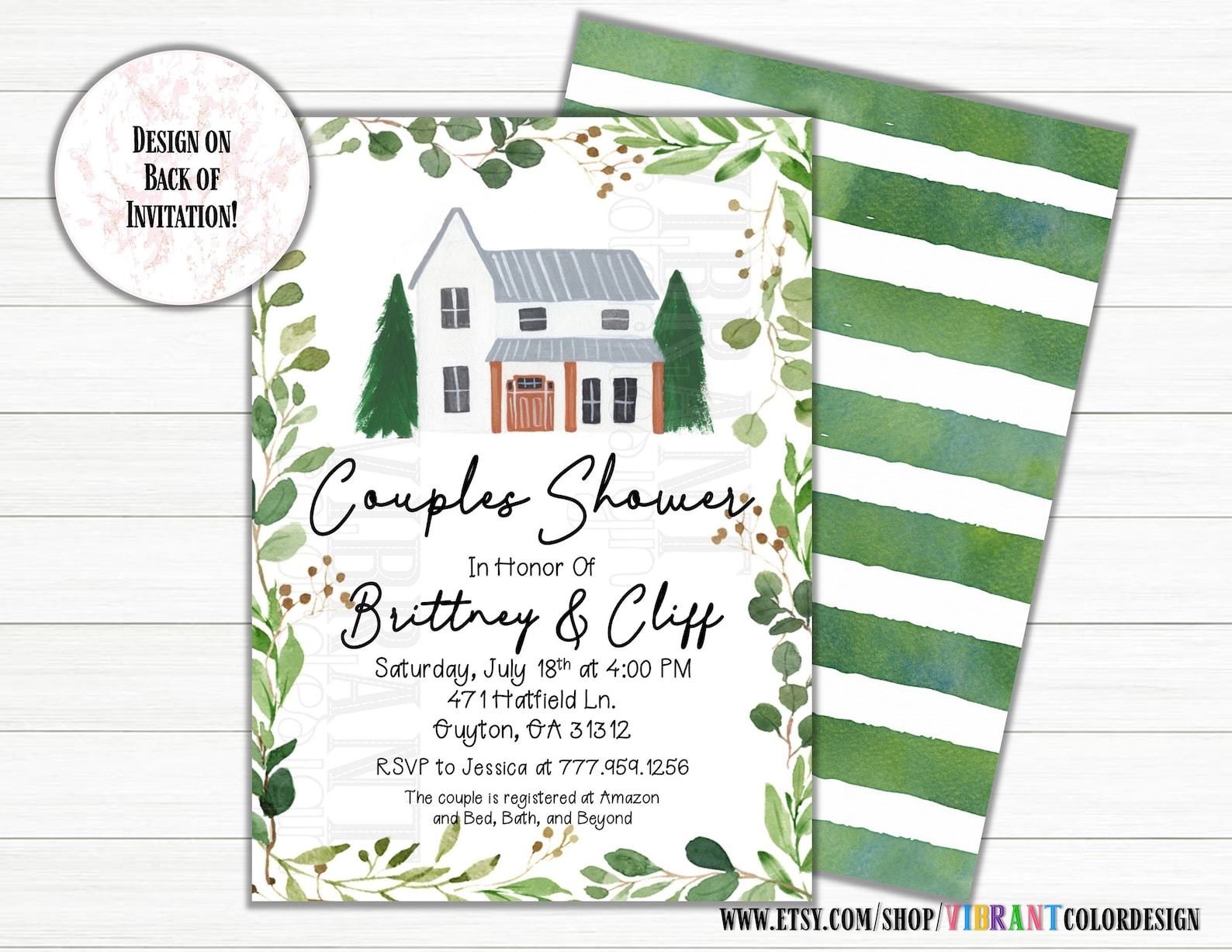 Couples Shower Invitation Jack and Jill Shower New Home Etsy