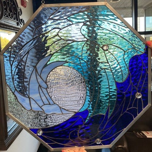 Stained glass panel inserts cheap