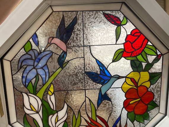 Custom stained glass window inserts discount