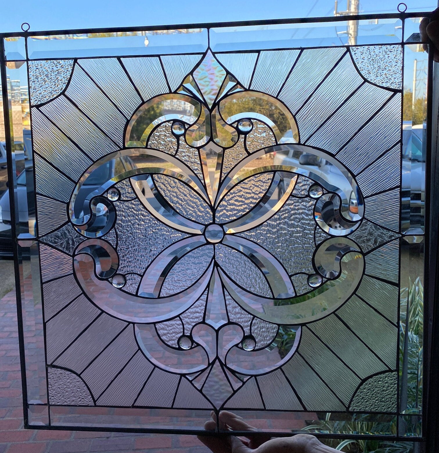 How to make a beveled stained glass panel the easy way - B+C Guides