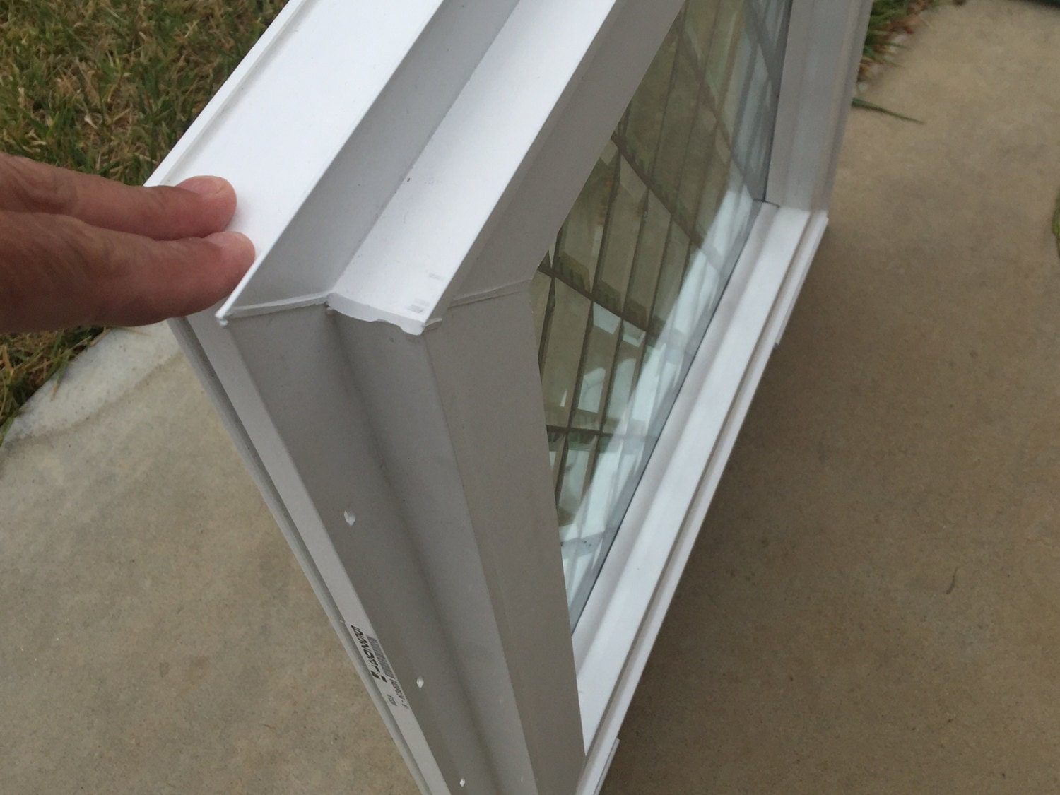 Tudor Beveled Stained Glass Diamond Window Insulated Safety Etsy