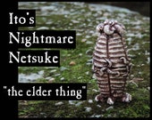 Ito 39 s Nightmare Netsuke - the elder thing-