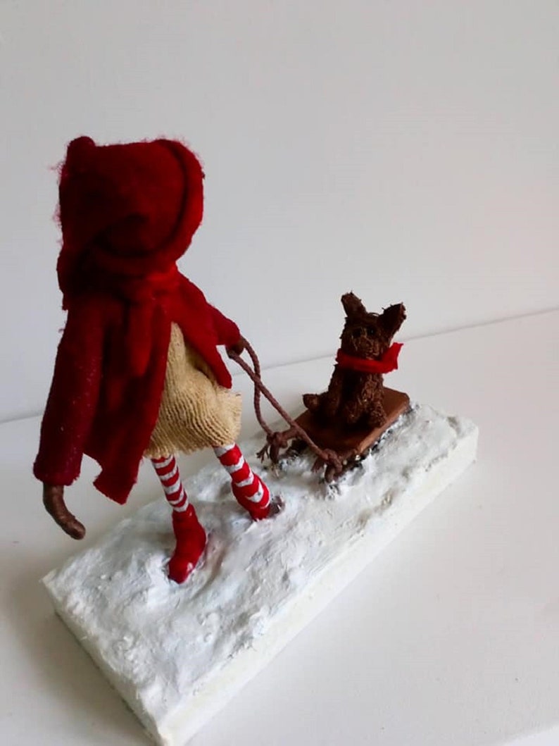 Sledging Fun Sculpture. Made to order image 1