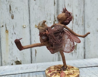 Fairy Sculpture. Autumn fairy. Paverpol sculpture.  Available