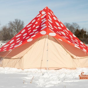 Mushroom Rain Fly for Stout Bell Tent