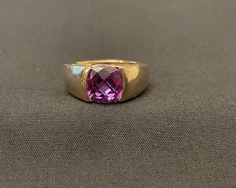 Purple Spinel Ring - Etsy