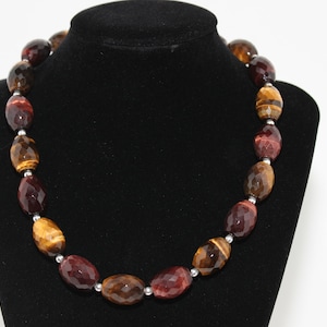 Tiger&#39;s Eye Sterling Silver Necklace