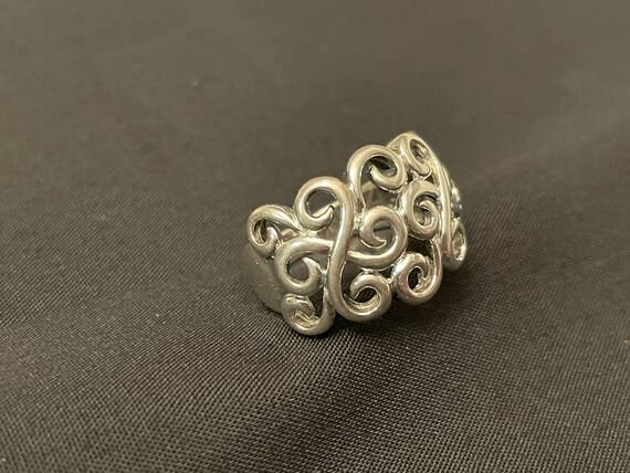 Sterling Silver Ring Size 5 3/4 - image 3