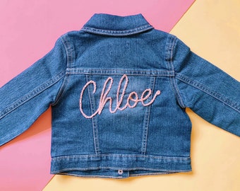 levi's embroidered jean jacket