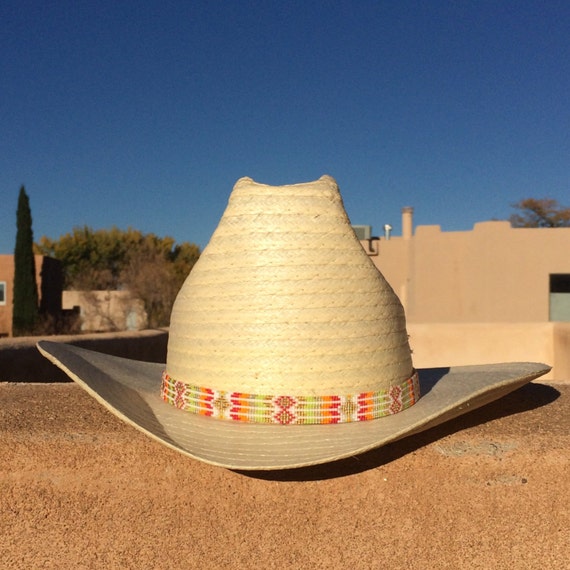 Los Lunas Beaded Cowboy Hatband Bead Loom Cowgirl Artisan Western