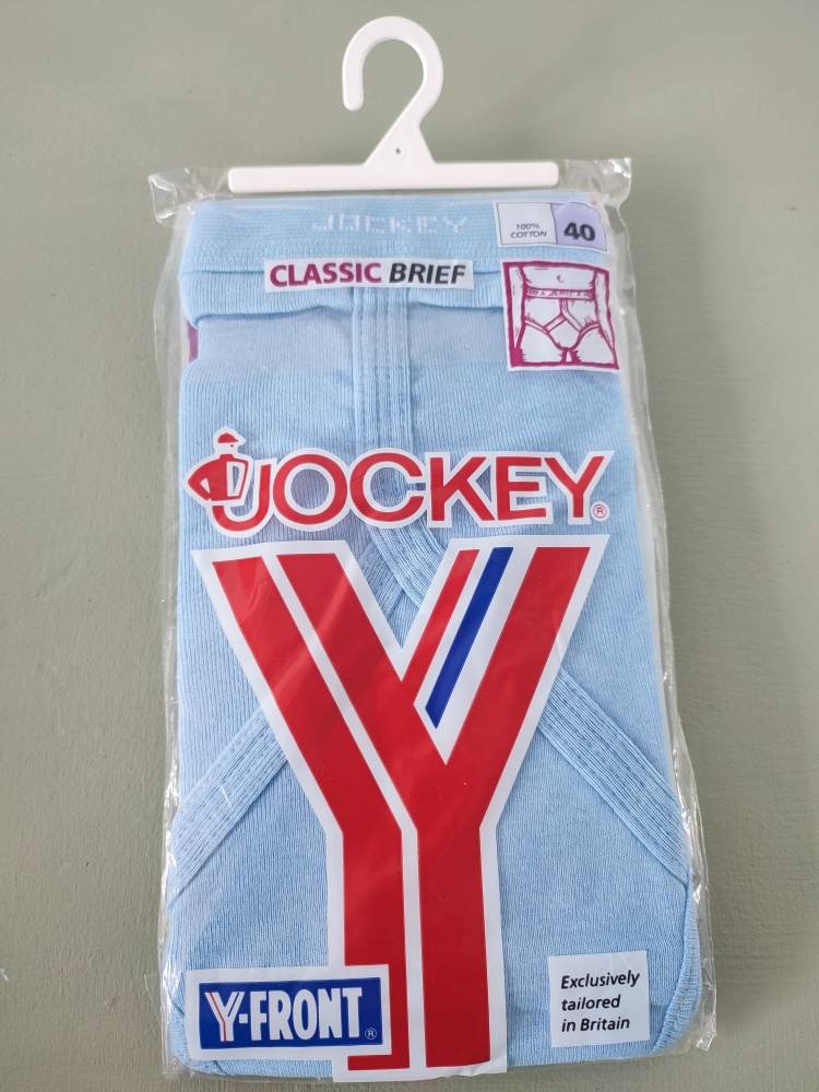 Vintage Jockey Men's Blue Briefs Y Fronts Underwear. Cotton. Size 40. Made  in Britain. New in Packaging -  Canada