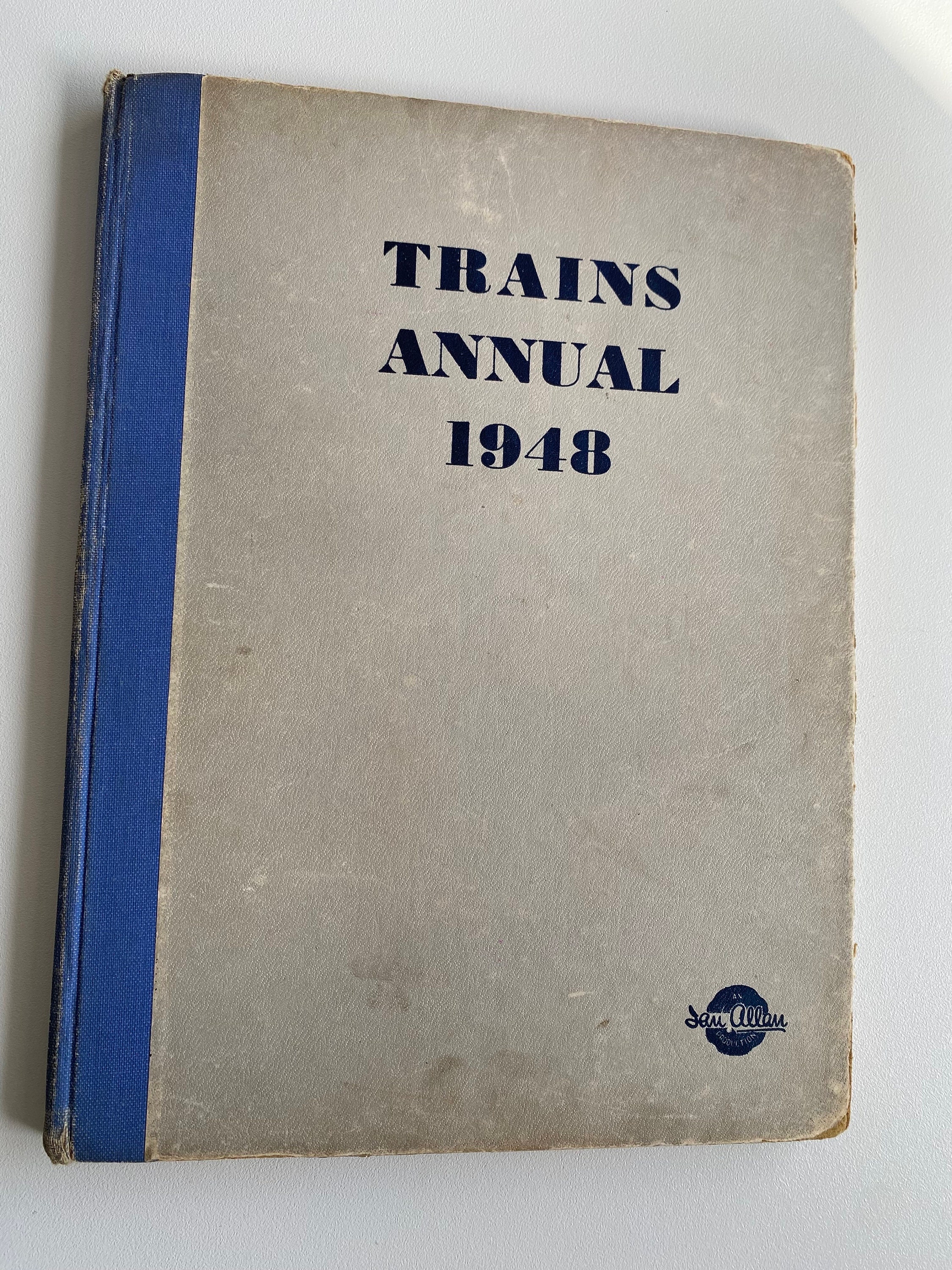 1940s Vintage Train Annual 1948 Book