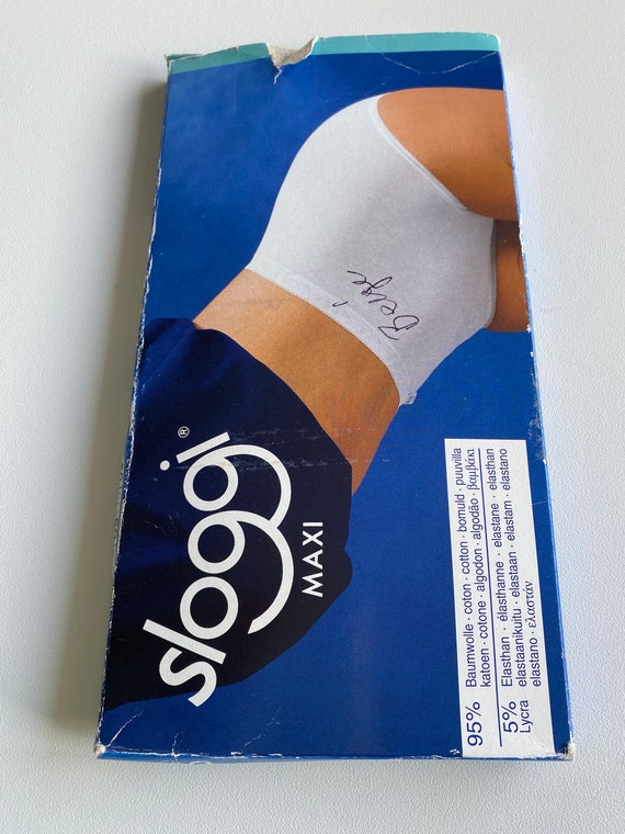 Vintage Brand New Beige Sloggi Underwear Pants Briefs Size 22