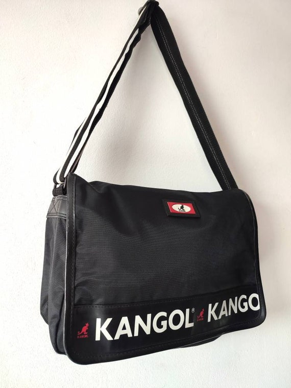 1990s Y2K Vintage Kangol Shoulder Cross Body Messenger Shoulder Bag - Etsy 1990s Y2K Vintage Kangol Shoulder Cross Body Messenger Shoulder Bag - Etsy