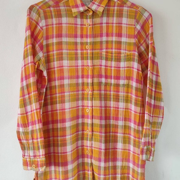 Cheesecloth Shirt - Etsy UK