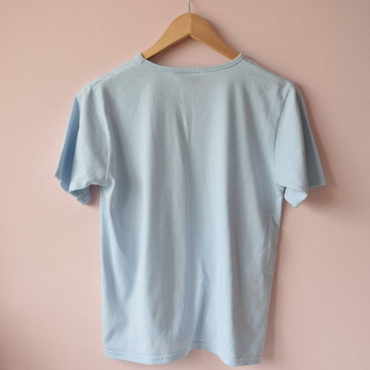 Vintage Baby Blue Kangol V neck T-shirt | Etsy