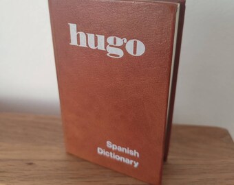 1970s Vintage Hugo Ingles Spanish Pocket Dictionary